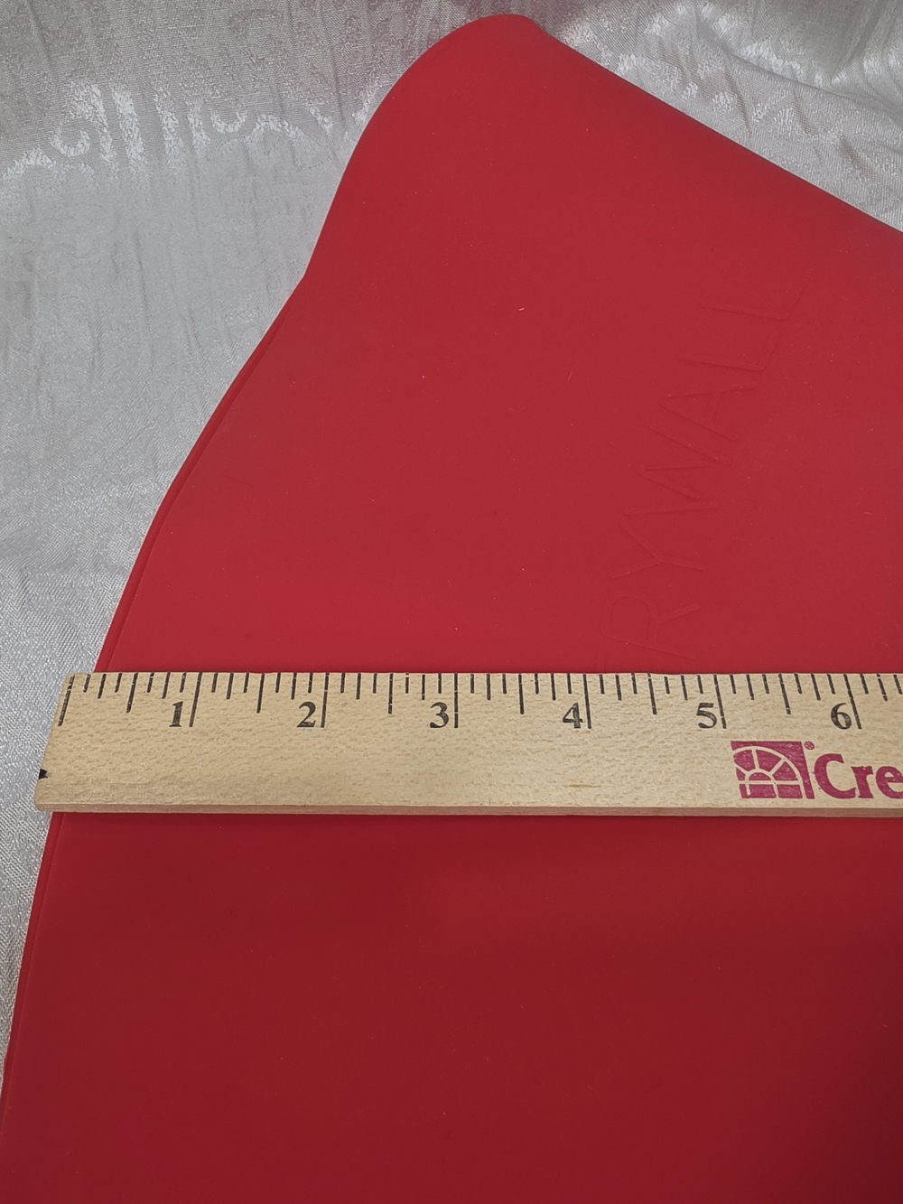 Frywall 10" Red Silicone Frywall - Splatter Protection - Picture 11 of 11